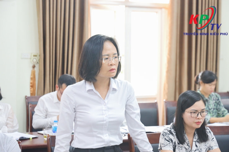 Thường trực Đảng uỷ xã đã tổ chức Hội nghị giao ban Ban Chỉ đạo các dự án trọng điểm trên địa bàn.- Ảnh 7.