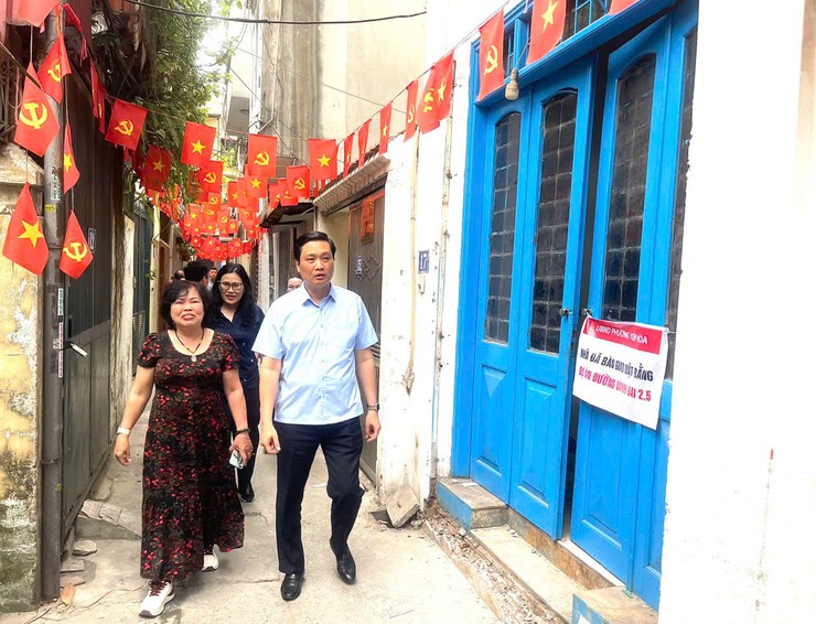 Phường Yên Hòa đẩy nhanh giải phóng mặt bằng dự án Vành đai 2,5- Ảnh 1.