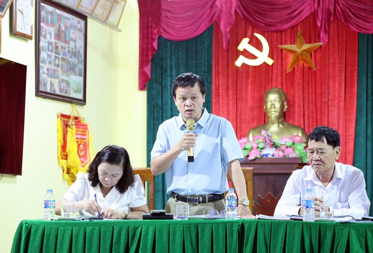 Xuân Mai đối thoại, vận động bàn giao mặt bằng dự án Quốc lộ 6 với hộ gia đình, cá nhân thôn Tân Mai- Ảnh 9.