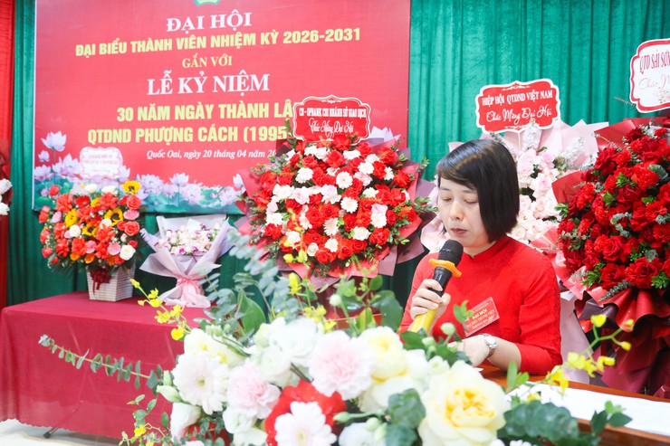 Đại hội đại biểu thành viên nhiệm kỳ 2026-2031 gắn với Lễ kỷ niệm 30 năm ngày thành lập QTDND Phượng Cách 1995-2025- Ảnh 11.