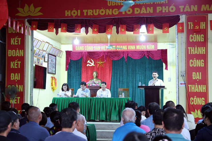 Xuân Mai đối thoại, vận động bàn giao mặt bằng dự án Quốc lộ 6 với hộ gia đình, cá nhân thôn Tân Mai- Ảnh 10.