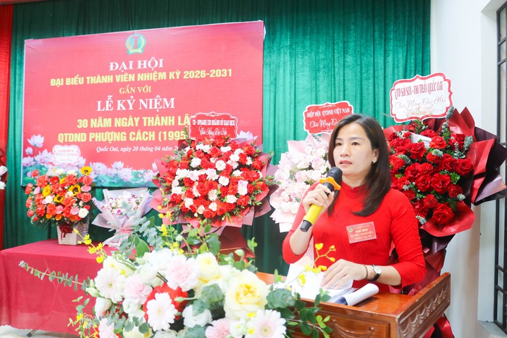 Đại hội đại biểu thành viên nhiệm kỳ 2026-2031 gắn với Lễ kỷ niệm 30 năm ngày thành lập QTDND Phượng Cách 1995-2025- Ảnh 12.