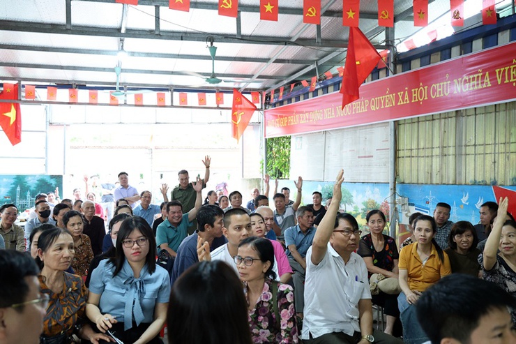 Xuân Mai đối thoại, vận động bàn giao mặt bằng dự án Quốc lộ 6 với hộ gia đình, cá nhân thôn Tân Mai- Ảnh 11.