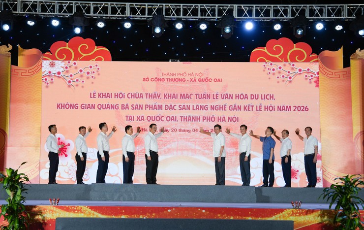 QUỐC OAI KHAI HỘI CHÙA THẦY 2026: ĐÁNH THỨC DI SẢN, LAN TỎA HỒN THIÊNG XỨ ĐOÀI- Ảnh 22.