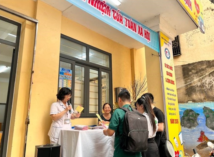 Trạm Y tế Phường Ô Chợ Dừa : Rộn ràng chiến dịch chăm sóc sức khỏe sinh sản &KHHGĐ, nâng cao chất lượng dân số năm 2026- Ảnh 12.