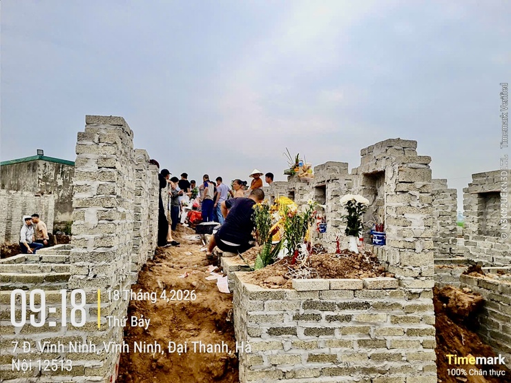 Tuyên truyền vận động 604 gia đình di chuyển mộ vào khu vực tập trung- Ảnh 1.