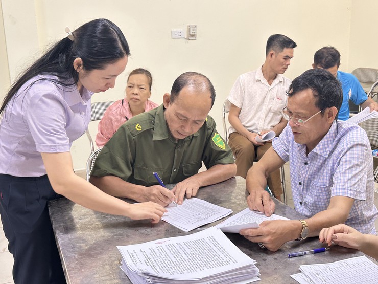 Xã Đại Thanh: Đồng loạt chi trả tiền bồi thường hỗ trợ GPMB Dự án Khu đô thị Thể thao Olympic tại 5 thôn Hữu Từ, Nhân Hoà, Siêu Quần, Quỳnh Đô, Ích Vịnh.- Ảnh 16.