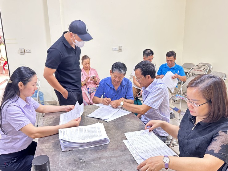 Xã Đại Thanh: Đồng loạt chi trả tiền bồi thường hỗ trợ GPMB Dự án Khu đô thị Thể thao Olympic tại 5 thôn Hữu Từ, Nhân Hoà, Siêu Quần, Quỳnh Đô, Ích Vịnh.- Ảnh 15.