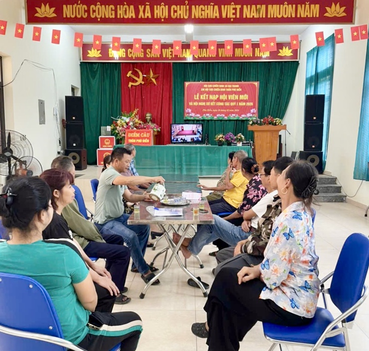 Đảng bộ xã Đại Thanh tổ chức hội nghị trực tiếp kết hợp trực tuyến tới 41 điểm cầu trên toàn địa bàn xã- Ảnh 19.