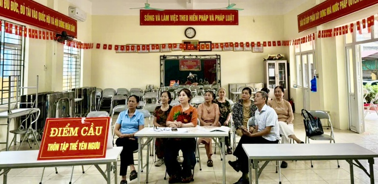 Đảng bộ xã Đại Thanh tổ chức hội nghị trực tiếp kết hợp trực tuyến tới 41 điểm cầu trên toàn địa bàn xã- Ảnh 20.