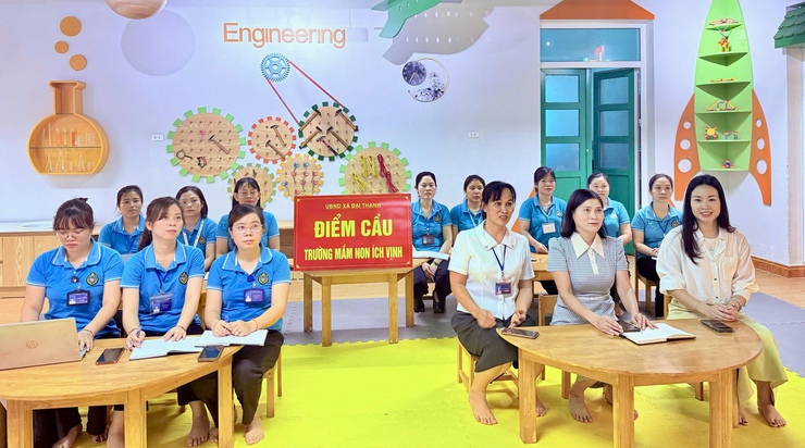 Đảng bộ xã Đại Thanh tổ chức hội nghị trực tiếp kết hợp trực tuyến tới 41 điểm cầu trên toàn địa bàn xã- Ảnh 14.