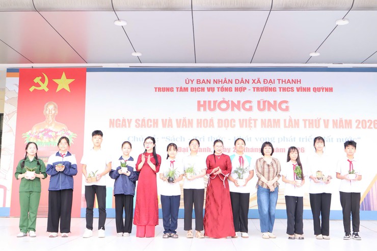 Xã Đại Thanh tổ chức hưởng ứng Ngày sách và văn hóa đọc Việt Nam lần thứ V năm 2026- Ảnh 9.