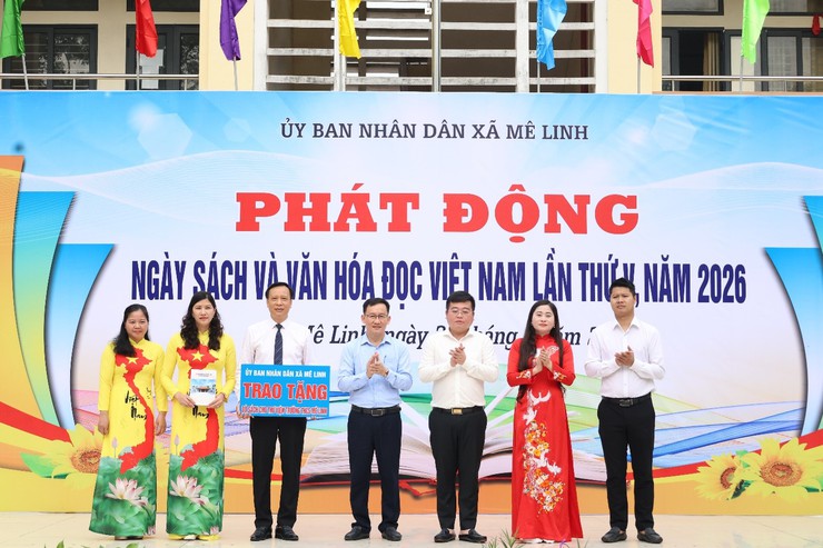 Mê Linh lan tỏa văn hóa đọc qua Ngày Sách và Văn hóa đọc Việt Nam lần thứ V năm 2026- Ảnh 5.