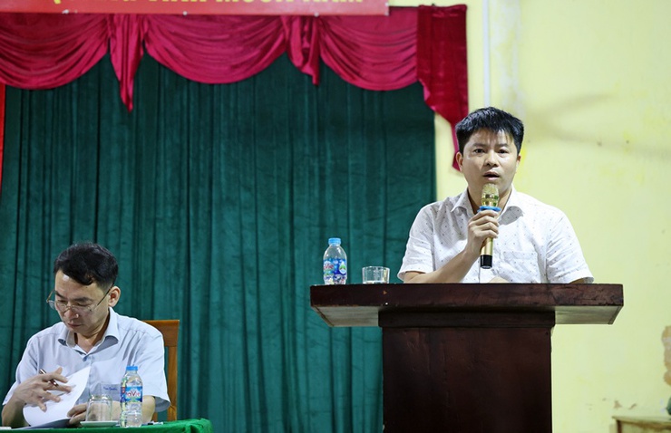 Xuân Mai đối thoại, vận động bàn giao mặt bằng dự án Quốc lộ 6 với hộ gia đình, cá nhân thôn Tân Mai- Ảnh 4.