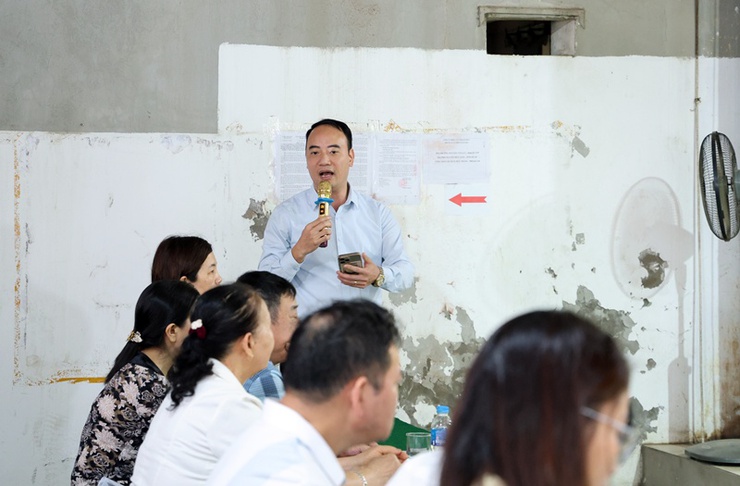 Xuân Mai đối thoại, vận động bàn giao mặt bằng dự án Quốc lộ 6 với hộ gia đình, cá nhân thôn Tân Mai- Ảnh 7.