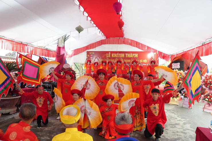 Lễ Khánh thành Đình làng Động Giã (xã Thanh Oai)- Ảnh 2.