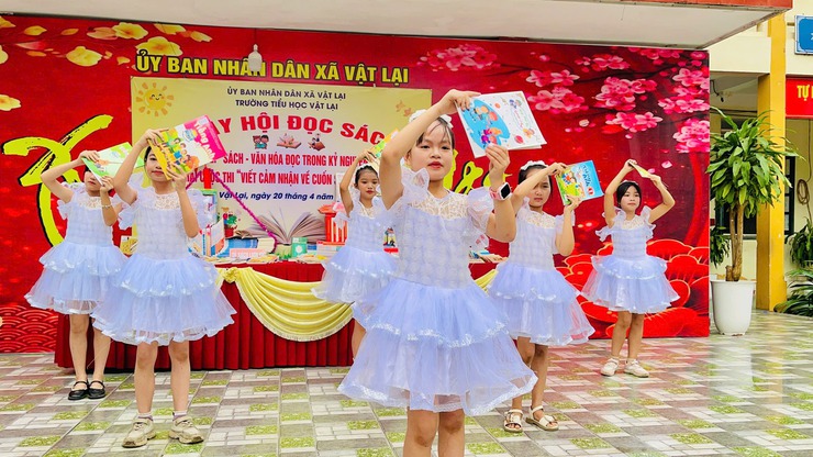 Ngày hội đọc sách – Lan tỏa văn hóa đọc tại Trường Tiểu học Vật Lại- Ảnh 11.