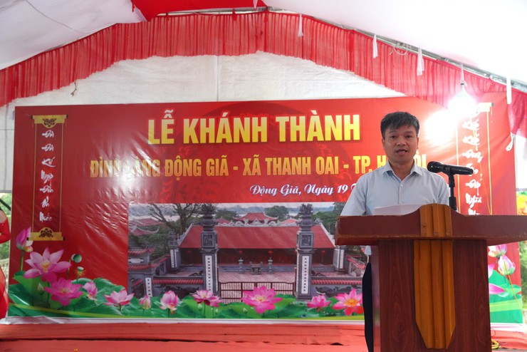 Lễ Khánh thành Đình làng Động Giã (xã Thanh Oai)- Ảnh 5.