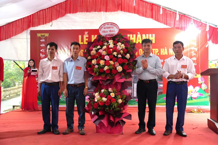 Lễ Khánh thành Đình làng Động Giã (xã Thanh Oai)- Ảnh 4.