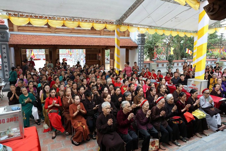 Khánh thành công trình tu bổ, tôn tạo di tích quốc gia chùa Bầu Bỏi, thôn Cầu Bầu xã Ứng Thiên- Ảnh 4.