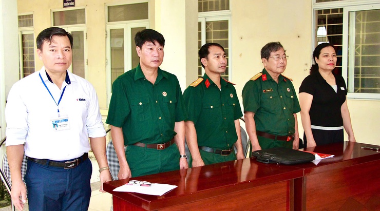 HỘI CỰU CHIẾN BINH XÃ PHÚC SƠN TỔ CHỨC TUYÊN TRUYỀN GIÁO DỤC TRUYỀN THỐNG CÁCH MẠNG TẠI TRƯỜNG THCS BỘT XUYÊN.- Ảnh 1.