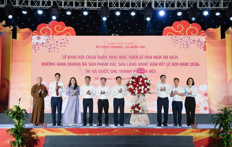 QUỐC OAI KHAI HỘI CHÙA THẦY 2026: ĐÁNH THỨC DI SẢN, LAN TỎA HỒN THIÊNG XỨ ĐOÀI- Ảnh 6.