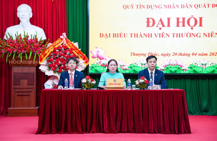 Quỹ Tín dụng nhân dân Quất Động: Dấu ấn Đại hội thường niên 2026 và định hướng phát triển mới- Ảnh 5.