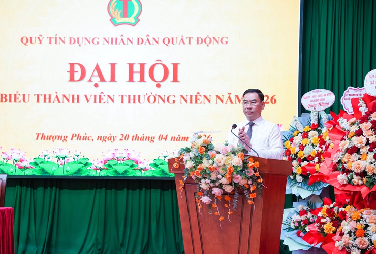 Quỹ Tín dụng nhân dân Quất Động: Dấu ấn Đại hội thường niên 2026 và định hướng phát triển mới- Ảnh 7.