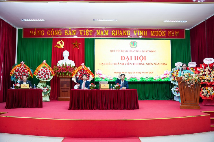 Quỹ Tín dụng nhân dân Quất Động: Dấu ấn Đại hội thường niên 2026 và định hướng phát triển mới- Ảnh 10.