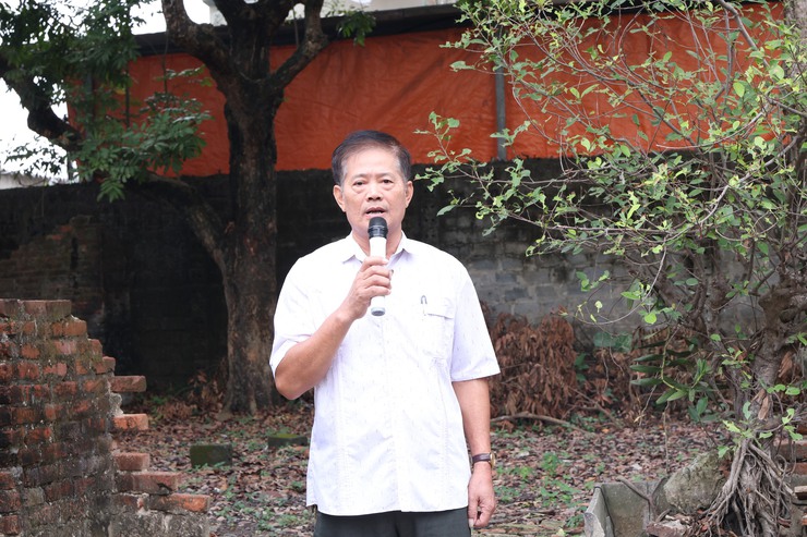 Vân Đình tổ chức “Hành trình về cội nguồn - Kết nạp đoàn viên mới” tại địa chỉ đỏ Tảo Khê- Ảnh 2.