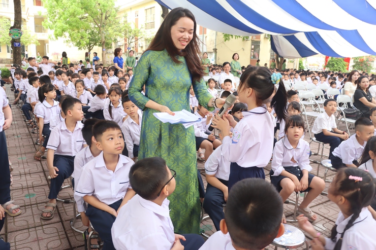 Ấn tượng chương trình “Ngày hội môi trường xanh – lan tỏa văn hóa đọc” tại trường tiểu học Phú Xuyên- Ảnh 13.