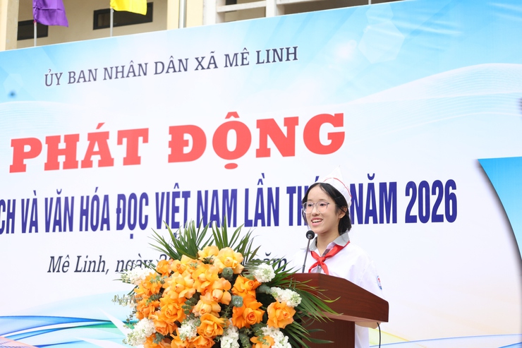 Mê Linh lan tỏa văn hóa đọc qua Ngày Sách và Văn hóa đọc Việt Nam lần thứ V năm 2026- Ảnh 4.