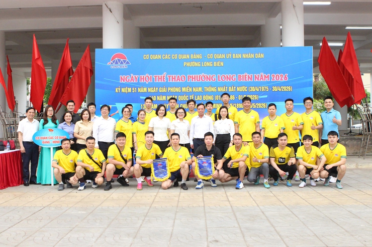 Phường Long Biên tổ chức Ngày hội Thể thao chào mừng các ngày lễ lớn- Ảnh 5.