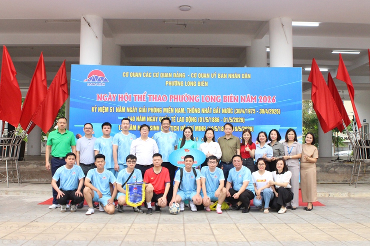 Phường Long Biên tổ chức Ngày hội Thể thao chào mừng các ngày lễ lớn- Ảnh 6.