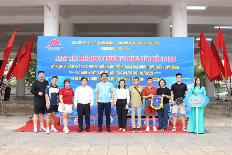 Phường Long Biên tổ chức Ngày hội Thể thao chào mừng các ngày lễ lớn- Ảnh 8.