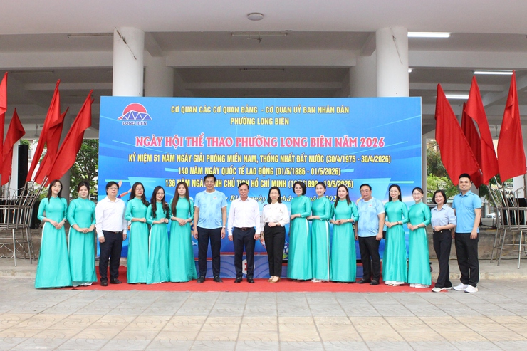 Phường Long Biên tổ chức Ngày hội Thể thao chào mừng các ngày lễ lớn- Ảnh 10.