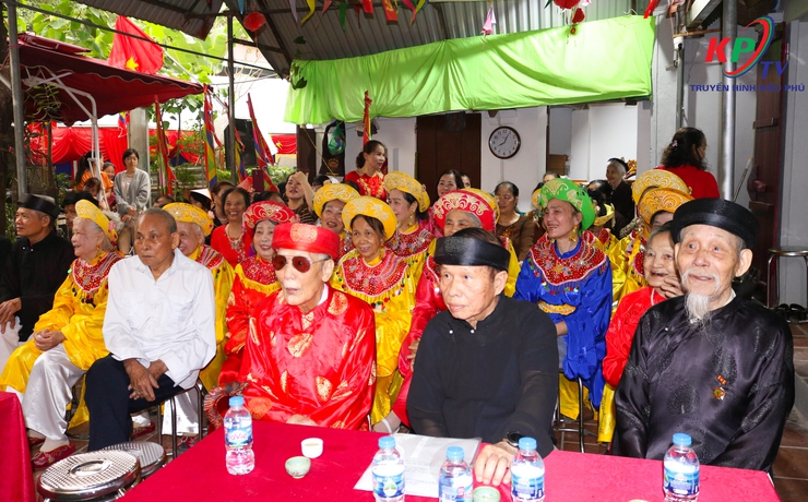 Thôn Phú Mỹ long trọng tổ chức Lễ đón nhận Bằng xếp hạng Di tích lịch sử - văn hóa cấp Thành phố đối với Đền Phú Trinh- Ảnh 2.