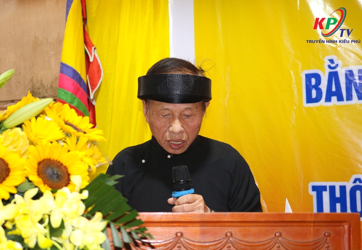 Thôn Phú Mỹ long trọng tổ chức Lễ đón nhận Bằng xếp hạng Di tích lịch sử - văn hóa cấp Thành phố đối với Đền Phú Trinh- Ảnh 5.