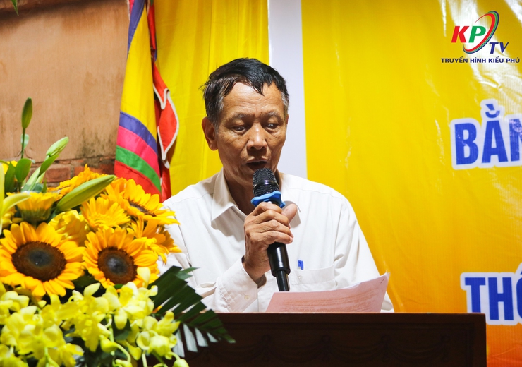 Thôn Phú Mỹ long trọng tổ chức Lễ đón nhận Bằng xếp hạng Di tích lịch sử - văn hóa cấp Thành phố đối với Đền Phú Trinh- Ảnh 4.