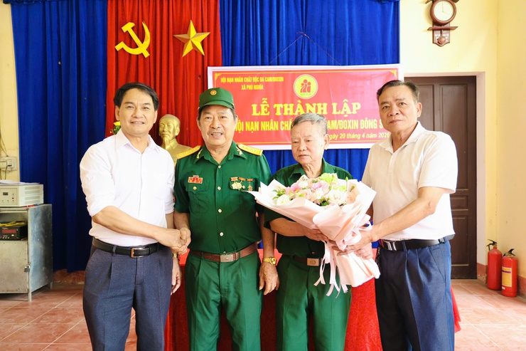 Phú Nghĩa: Thành lập Chi hội Nạn nhân chất độc da cam/Dioxin khu vực Đông Sơn- Ảnh 5.