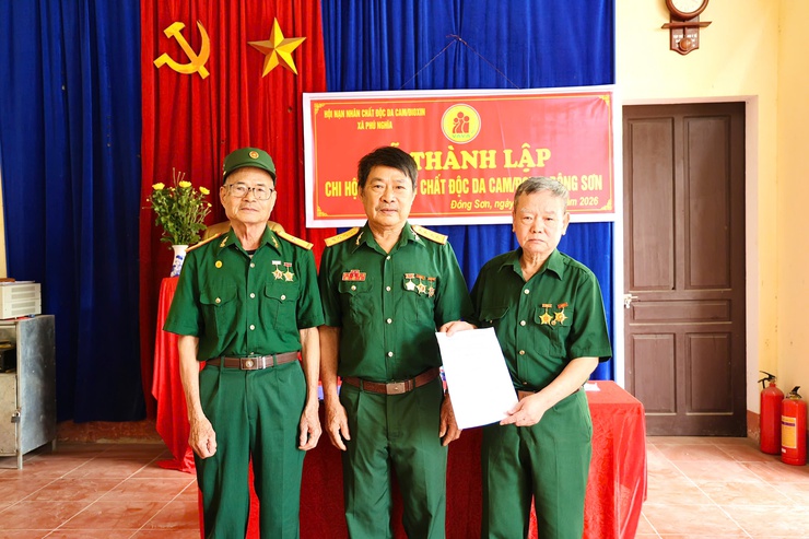 Phú Nghĩa: Thành lập Chi hội Nạn nhân chất độc da cam/Dioxin khu vực Đông Sơn- Ảnh 3.