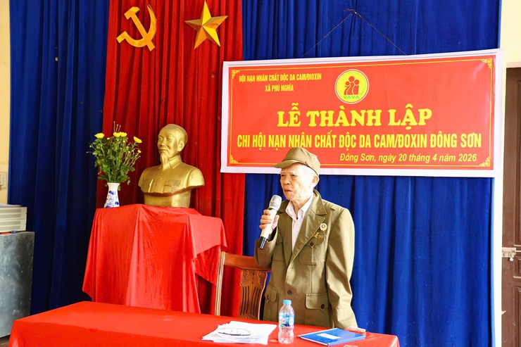 Phú Nghĩa: Thành lập Chi hội Nạn nhân chất độc da cam/Dioxin khu vực Đông Sơn- Ảnh 9.