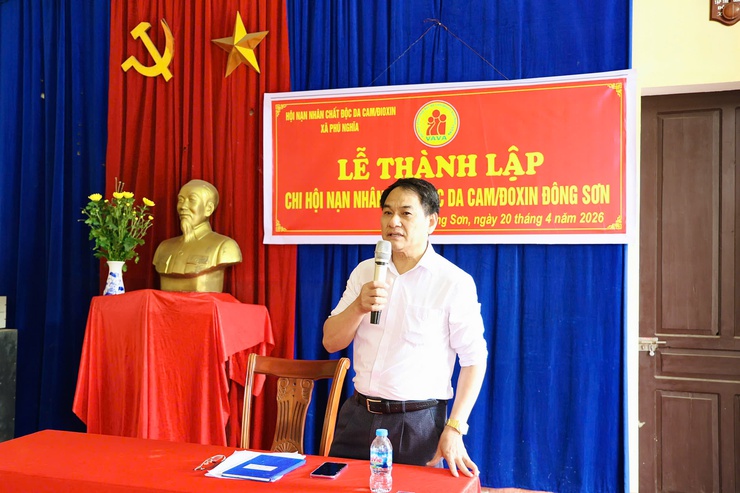 Phú Nghĩa: Thành lập Chi hội Nạn nhân chất độc da cam/Dioxin khu vực Đông Sơn- Ảnh 6.