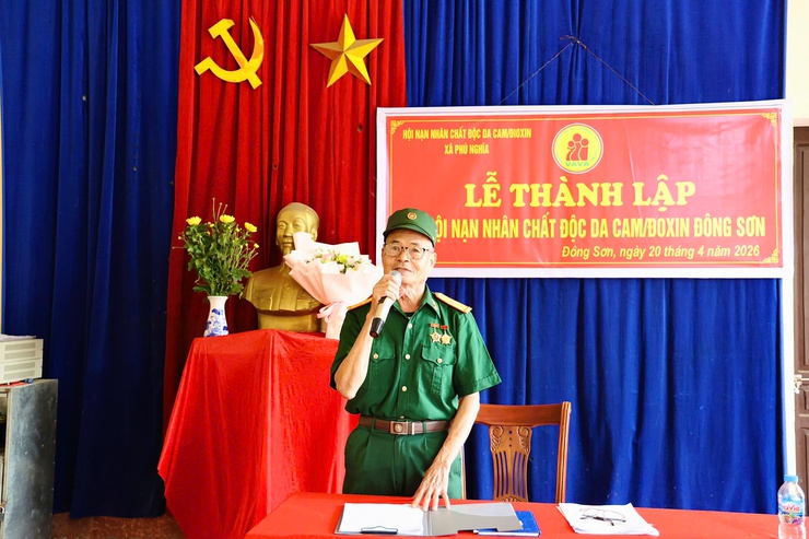 Phú Nghĩa: Thành lập Chi hội Nạn nhân chất độc da cam/Dioxin khu vực Đông Sơn- Ảnh 4.