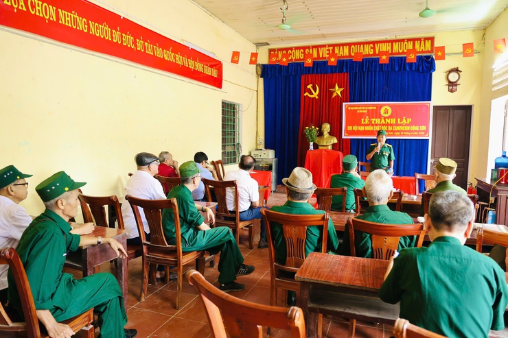 Phú Nghĩa: Thành lập Chi hội Nạn nhân chất độc da cam/Dioxin khu vực Đông Sơn- Ảnh 2.