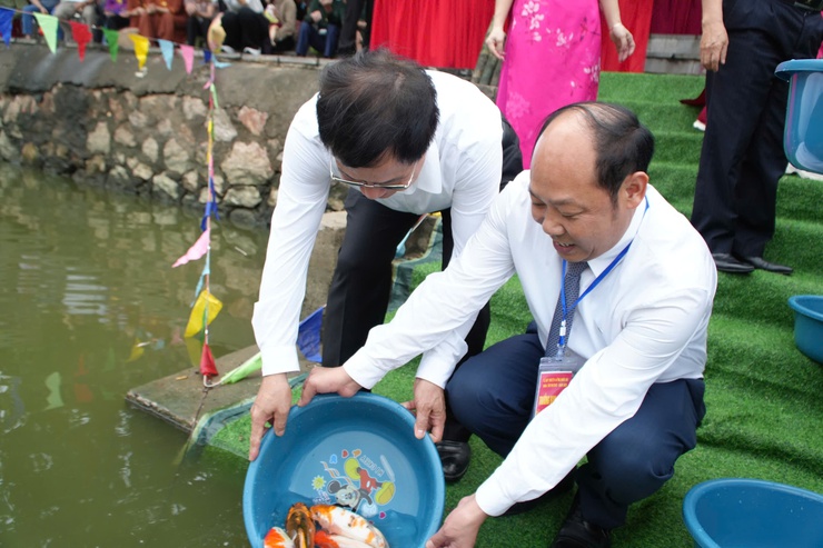 Tây Phương long trọng tổ chức Lễ khai hội truyền thống Quốc gia Chùa Tây Phương năm 2026- Ảnh 12.