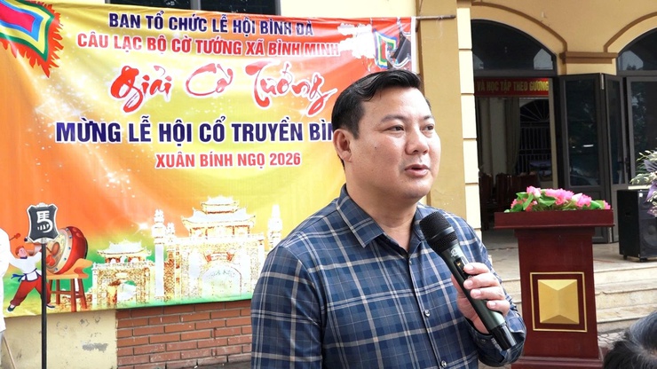 Sôi nổi Giải cờ tướng chào mừng Lễ hội Bình Đà xuân Bính Ngọ 2026- Ảnh 1.