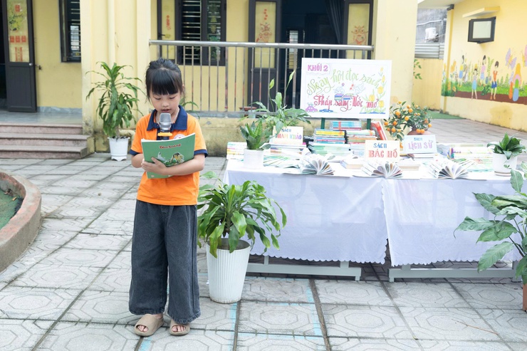 Trường tiểu học Trường Thịnh hưởng ứng Ngày Sách và văn hóa đọc việt nam, xây dựng văn hóa đọc cho học sinh- Ảnh 6.