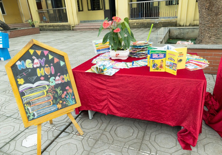 Trường tiểu học Trường Thịnh hưởng ứng Ngày Sách và văn hóa đọc việt nam, xây dựng văn hóa đọc cho học sinh- Ảnh 4.