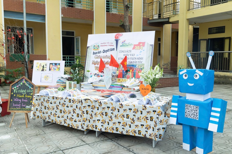 Trường tiểu học Trường Thịnh hưởng ứng Ngày Sách và văn hóa đọc việt nam, xây dựng văn hóa đọc cho học sinh- Ảnh 5.
